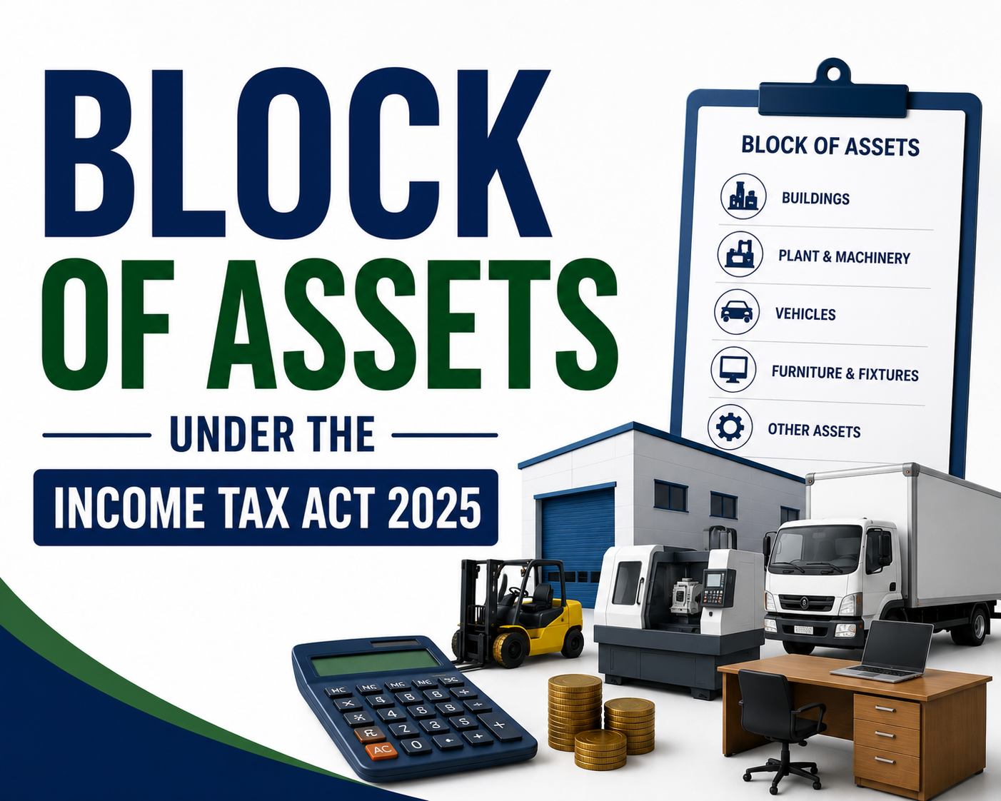 Block Of Assets Under The Income Tax Act 2025